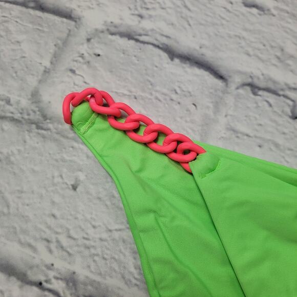 NWT Red Carter Chain Side Bikini Bottom size Large - Picture 4 of 16